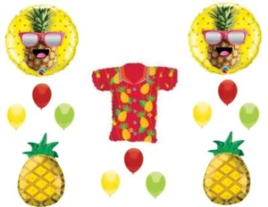 Pineapple Shirt Luau Birthday Party Balloons Decoration Supplies Pineapple - Picture 1 of 1