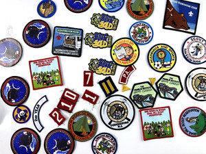 Boy Scout Cub Webelos Vintage NJ Patch Lot 30 Plus pieces