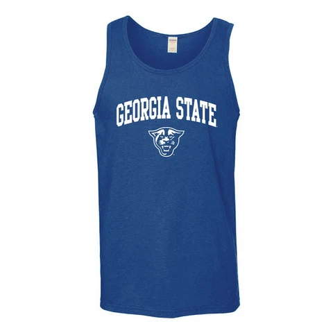 Georgia State University Panthers Arch Logo Tank Top - Royal Cover