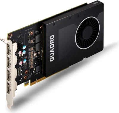 NVIDIA Quadro Graphics Card P2000 5GB GDDR5 1024core / P2200 GDDR5X 4x DP1.4- - Image 1 of 4