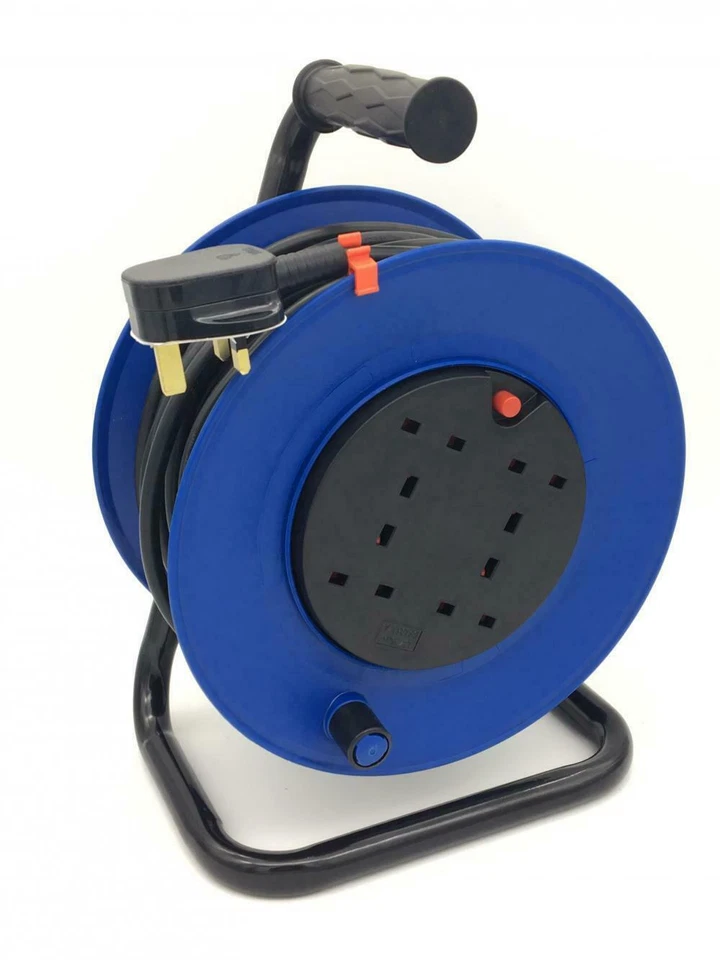 Laptronix LapPTL Heavy Duty 50m Extension Reel Cable