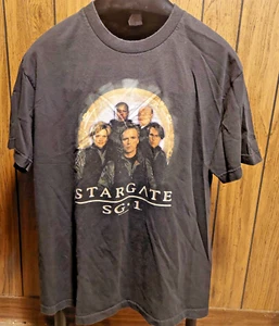 Stargate SG1 Trikot 1997-2009 schwarz großes MGM Alstyle Etikett - Bild 1 von 5