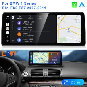 Para BMW Serie 1 E81 E82 E87 2007-2011 12.3"" Android Coche GPS Pantalla de tablero 2G+32G - Imagen 1 de 12