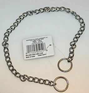 Dog Choke Chain - 2.5mm x 45cm - Valu Time Pet Products - New w/ Tag - Picture 1 of 2