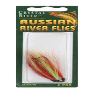SouthBend CR/RRF/RC Russian River Fly Red/Cht 3Pk - Picture 1 of 1