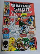 Marvel Saga the Official History of the Marvel Universe #10 (Sep 1986) (CMX-E/8)
