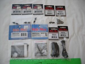 Lot of 9 Heli-Max Assorted Parts, Blade Spindle, 230Si, RC R/C Copter Helicopter
