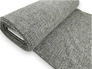 Tela de tweed de alta costura lana británica Abraham Moon abrigo material de confección - Imagen 1 de 7