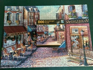 Seaside Stroll Ravensburger 1000 Piece Puzzle 27”x20” (70x50cm) Used, Complete  - Picture 1 of 10