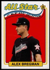 Alex Bregman 2018 Topps Throwback Thursday 1989 Topps Baseball All-Star Design #