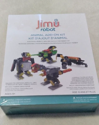 Kit adicional de robot animal UBTech Jimu sellado nuevas edades 8+ bloques de construcción para niños Foto 1 de 4