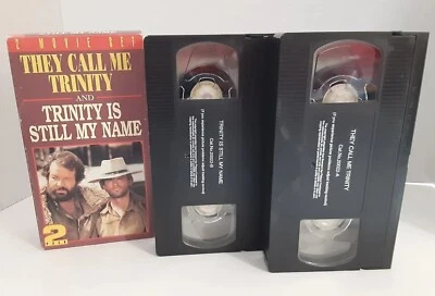 Trinity VHS 2 Pack! They Call Me Trinity & Trinity is Still My Name/Terence Hill - Image 1 of 4