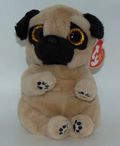 ¡Nuevo! Ty Beanie Bellies IZZY the Pug Dog 6" tamaño nuevo con etiquetas - Imagen 1 de 3