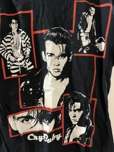 Women's Black Cry Baby Johnny Dep T-Shirt Small/Medium Used - No Tag - Picture 1 of 3