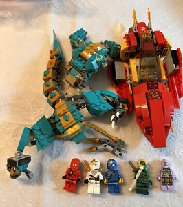 Lego Ninjago Minifigures Kai Cole Lloyd Jay Thunder Keeper 71746 & 70638 - Picture 1 of 8