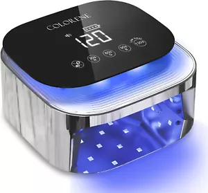 Lampada UV LED Senza Fili 60W Ricaricabile Nail Light Quick Curing TIMER UNGHIE - Foto 1 di 6