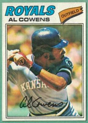 1977 Topps #262 Al Cowens Kansas City Royals NM-MT - Image 1 of 2