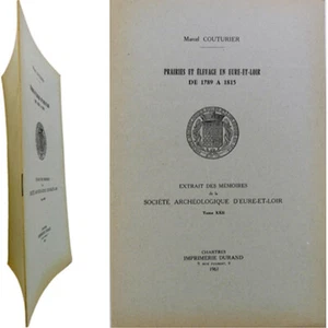 Wiesen und Zucht in Eure et Loir 1789 bis 1815 Marcel Couturier Landwirtschaft - Bild 1 von 9