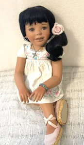 NEU! "Anna" Latina Puppe von Künstlerin Kelly RuBert - von Danbury neuwertig - beweglich 16 Zoll - Bild 1 von 7