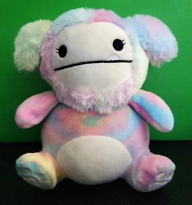 Squishmallows Zaylee Rainbow Pastel Bigfoot Eyelashes Pastel 8" Plush - Picture 1 of 3