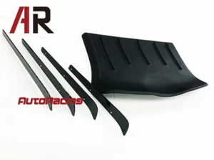 Unpainted Black AG Style Rear Bumper Add-On Diffuser for 2015+ LEXUS RCF RC-F CF - Bild 1 von 2