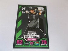 Topps Cricket Attax: The Hundred "MIGNON DU PREEZ" #78 Originals Trading Card