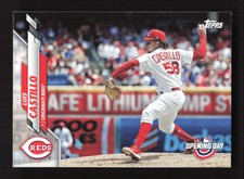 2020 Topps Opening Day   Luis Castillo #125 Cincinnati Reds