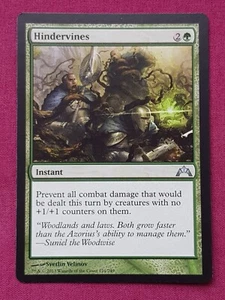 Magic The Gathering GATECRASH HINDERVINES green card MTG - Picture 1 of 2