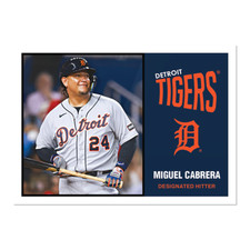 2023 Throw Back Thursday Set 44 - 130 Miguel Cabrera - Free Shipping Always!