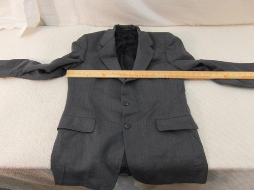 Cappotto sportivo uomo adulto Christian Dior design blu 2 bottoni 33324