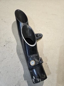 Universal Motorcycle Slip On Exhaust Shorty Slipon 2 Inch #105 - Picture 1 of 7