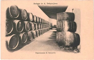 CPA Carte postale Espagne Bodegas de A. Deleyto Departamento de Extraccion - Picture 1 of 2