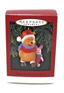 Vintage Hallmark Keepsake Ornament Winnie the Pooh and Piglet 1996 - Picture 1 of 4