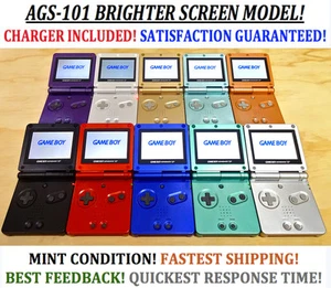 Nintendo Game Boy Advance GBA SP System AGS 101 Brighter NEW PICK YOU COLOR! - Picture 1 of 4