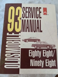 1993 Oldsmobile service manual Eighty Eight / Ninety Eight - Picture 1 of 2