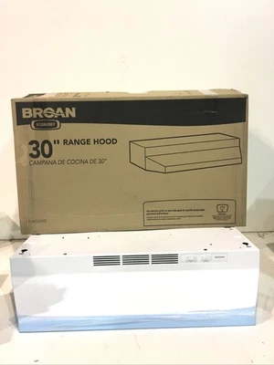 Broan F40000 Series 30 in. Convertible Under Cabinet Range Hood with Light White - Image 1 of 2