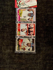 1965 TOPPS XMAS BASEBALL RACK PACK MICKEY MANTLE BOB GIBSON AL DOWNING - Picture 1 of 2