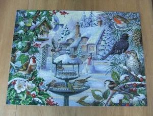 HOP JIGSAW - BIG 500 - WINTER BIRDS - COMPLETE - 500 LARGE PIECES - Picture 1 of 2
