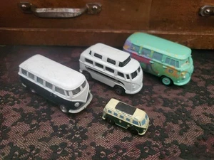 Volkswagen Model Toy Camper Van Microbus Split Screen Bundle VW MG - Picture 1 of 4
