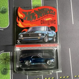 Hot Wheels RLC '70 Mustang Boss 302 Blue #1022/7000 Spectraflame - Picture 1 of 5