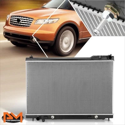 Radiador de refrigeración estilo fábrica núcleo de aluminio para 03-08 Infiniti FX45 DPI-2671 Foto 1 de 4