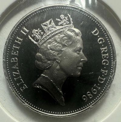 1986 UK Great Britain 10 Pence Proof Uncirculated - Image 1 of 2