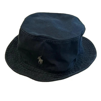 Sombrero de cubo Polo Ralph Lauren para hombre azul marino Foto 1 de 4