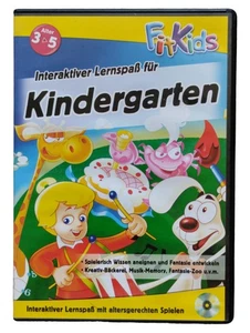 Fit Kids Oprogramowanie edukacyjne PC Przedszkole Przedszkole Gra od 3 lat Niemiecka - Zdjęcie 1 z 2
