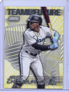 2022 Topps Stadium Club - Team of the Future Jazz Chisholm #TOF-6 Marlins - Picture 1 of 2