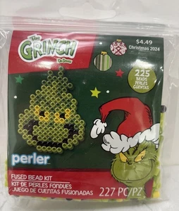 The Grinch Dr. Seuss Perler THE GRINCH 227pc Fused Bead Kit, Crafts Kids - Picture 1 of 8