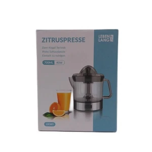 LEBENLANG Elektrische Zitronenpresse hohe Saftausbeute Saftpresse Orangenpress K - Bild 1 von 9