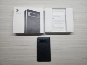 Google Pixel Fold 5G - 256 GB - Obsidian (Factory Unlocked) in Open Box - Photo 1 sur 12