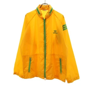 adidas 70s vintage Windbreaker O yellow Descente Men's - Picture 1 of 12