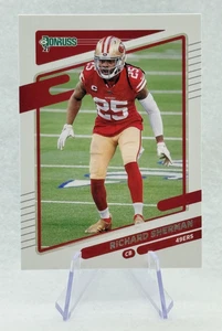 Richard Sherman 2021 Panini Donruss #60 San Francisco 49ers - Picture 1 of 2